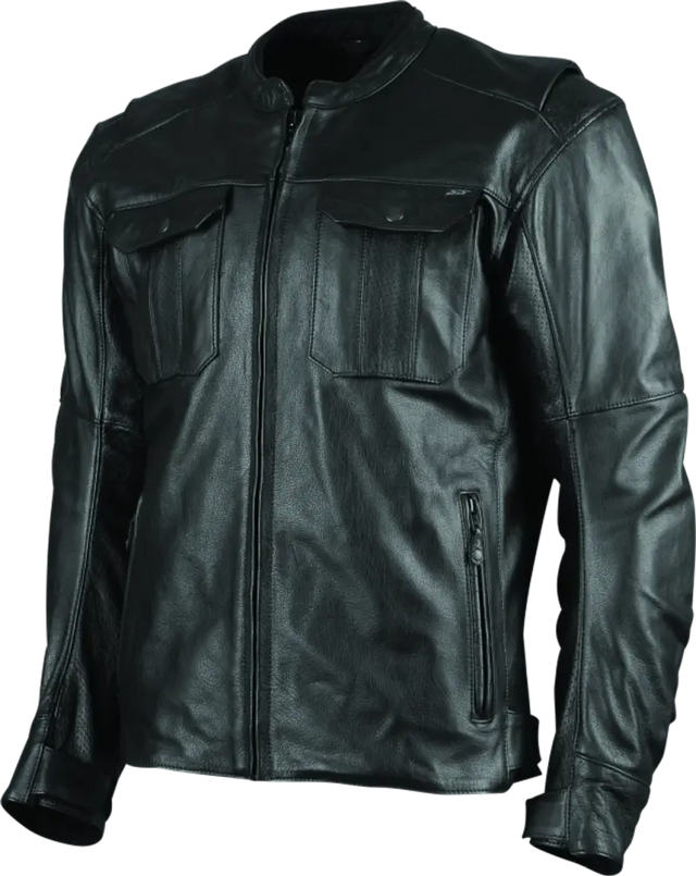 Black Brothers Leather Jacket from Speed and Strength Band of Brothers Leather collection