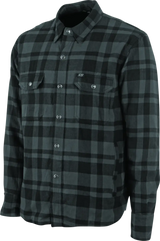 Gray and black plaid moto shirt from Speed and Strength Black 9 2.0 Moto Shirt 3XL