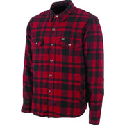 Speed and Strength 892268 Speed and Strength Black 9 2.0 Moto Shirt Red - Large - 892268