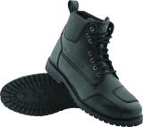 Black Leather Work Boots from Speed and Strength Call to Arms Boot Black series