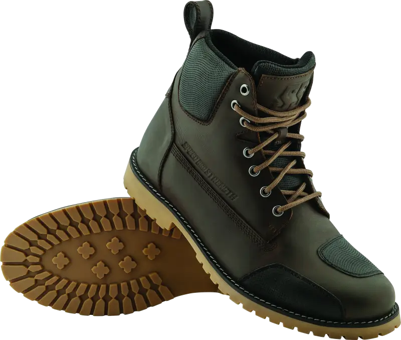 Speed and Strength Call to Arms Boot Brown/Black - 9 - 889559 - Suspension