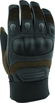 Speed and Strength Call to Arms Gloves Brown with Tactical Knuckle Protection for arms gloves brown