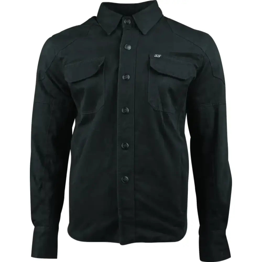 Speed and Strength Call to Arms Moto Shirt Black - Small - Apparel