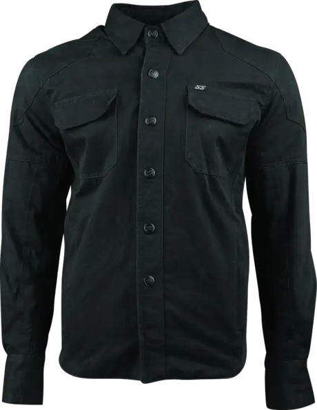 Speed and Strength Call to Arms Moto Shirt Black - Small - Apparel