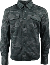Camouflage arms moto shirt displayed in Speed and Strength Call to Arms Moto Shirt Large