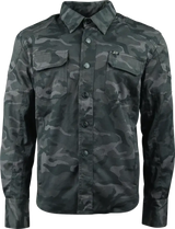 Camouflage arms moto shirt displayed in Speed and Strength Call to Arms Moto Shirt Small