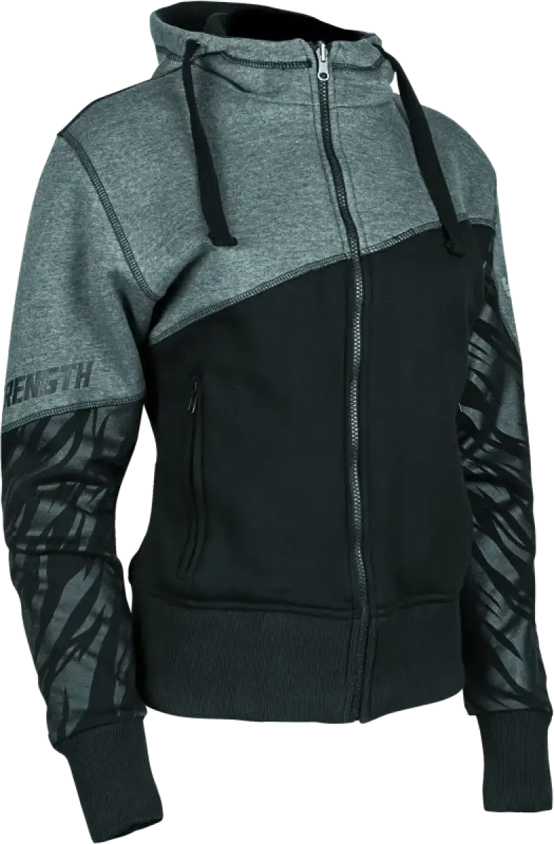 Speed and Strength Cat Outa Hell Hoody Grey/Black Womens - Small - RV and Auto Parts