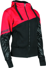 Speed and Strength Cat Outa Hell Hoody Red/Black Womens - XS - Apparel
