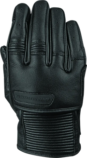Black chain leather gloves from Speed and Strength Off the Chain Leather Gloves Black 2XL