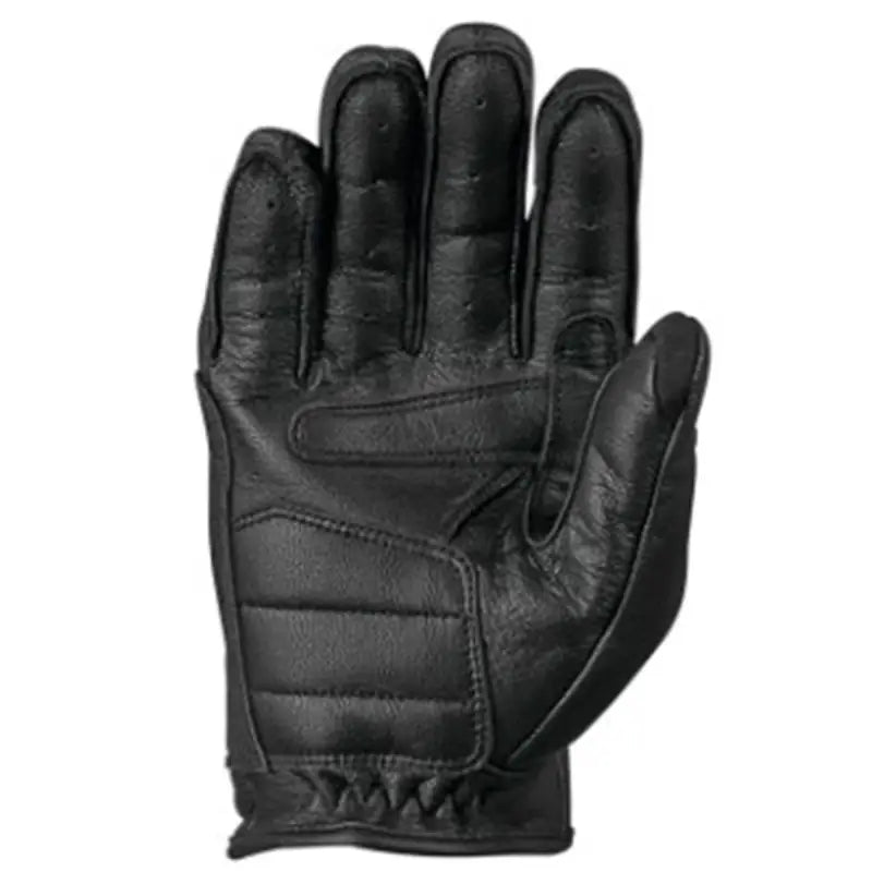 Black leather gloves from Speed and Strength Off the Chain Leather Gloves collection