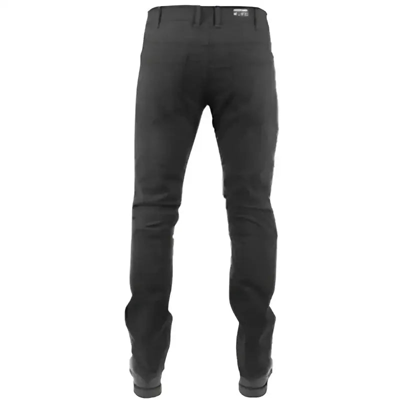 Black denim pants featuring strength dogs design from Speed and Strength War Pant Black series