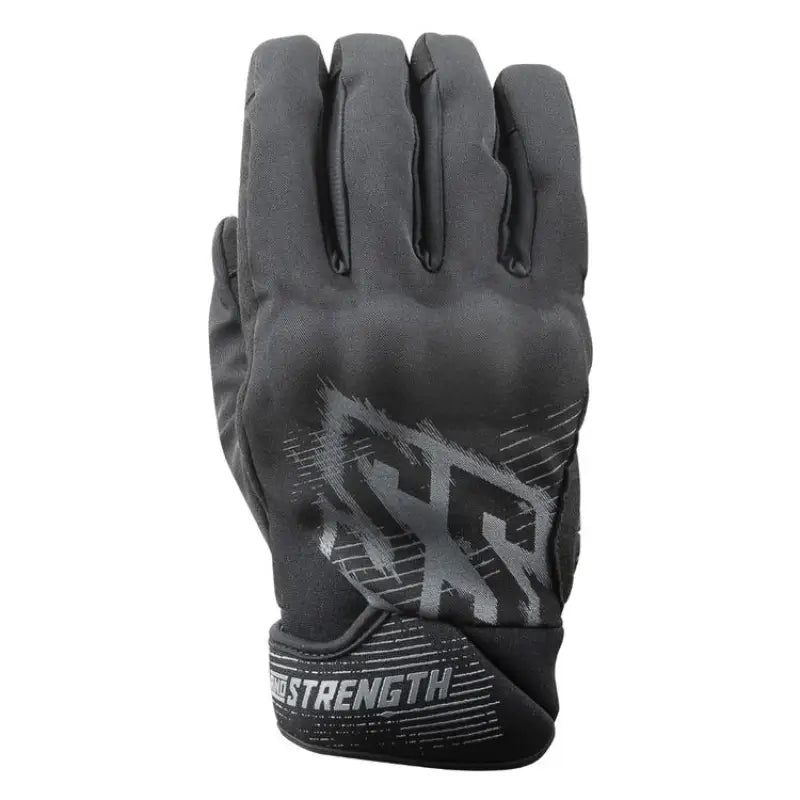 Black Speed and Strength Fame and Fortune Gloves with logo for 2XL fortune gloves black