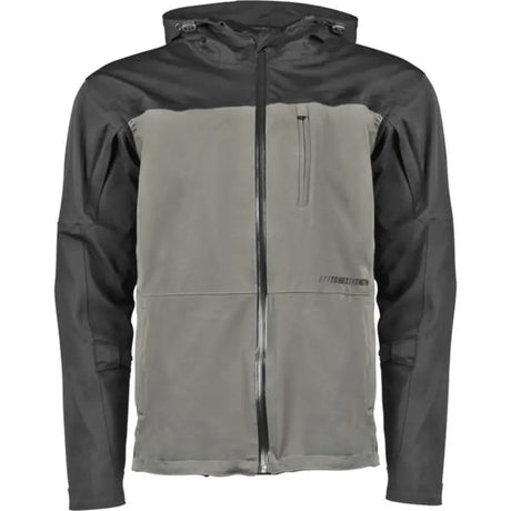 Two-tone Hooded Jacket Black Olive Speed and Strength Fame and Fortune Jacket 3XL