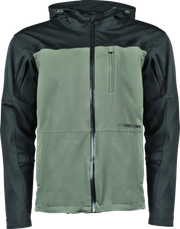 Two-tone Hooded Rain Jacket Black Olive from Speed and Strength Fame and Fortune series