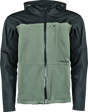 Two-tone Hooded Rain Jacket Black Olive from Speed and Strength Fame and Fortune series