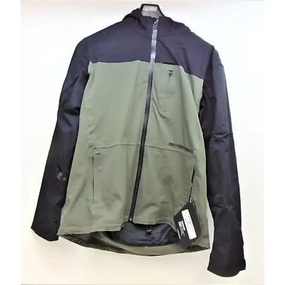 Two-tone Hooded Jacket Black Olive Speed and Strength Fame and Fortune Jacket XL