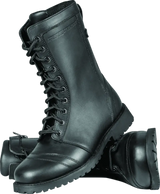 Black Leather Lace-Up Boots from Speed and Strength Fast Times Leather collection