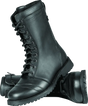 Black Leather Lace-Up Boots from Speed and Strength Fast Times Leather collection