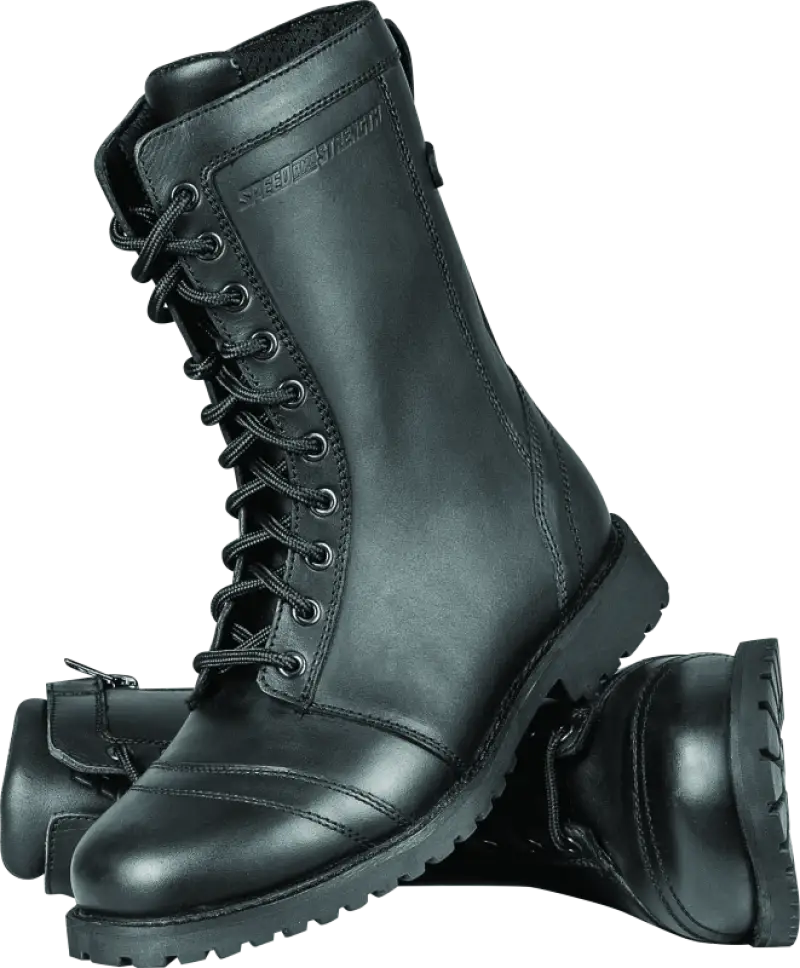Speed and Strength Fast Times Leather Boots Black Womens - 9 - 880478 - Suspension