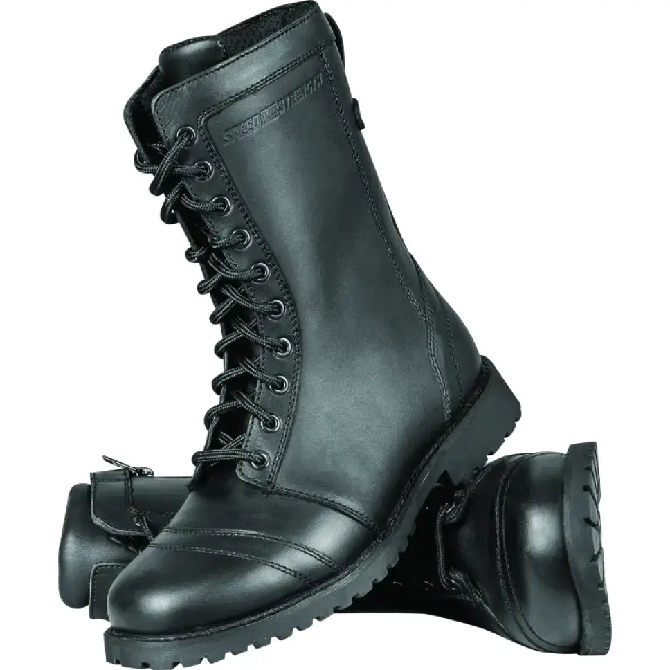 Speed and Strength Fast Times Leather Boots Black Womens - 9 - 880478 - Suspension