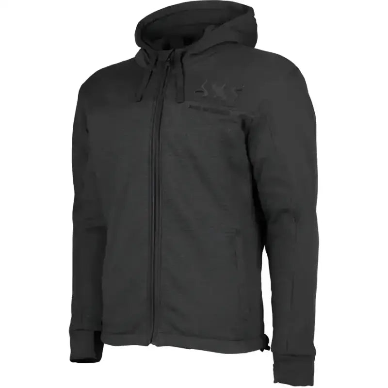 Black grey speed and strength hammer armored hoody zip-up sweatshirt for men