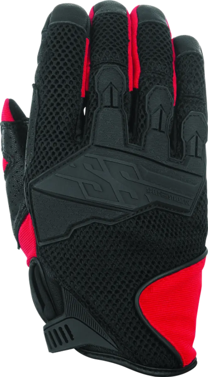 Speed and Strength Lightspeed Mesh Gloves Red - Small - 892345 - Safety