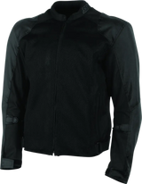 Black mesh motorcycle jacket from Speed and Strength Lightspeed Mesh collection