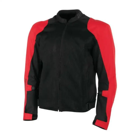 Black and red Strength Lightspeed Mesh Jacket from Speed and Strength Lightspeed Mesh series