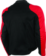 Black and red Speed and Strength Lightspeed Mesh Jacket, strength lightspeed design