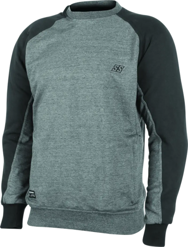 Speed and Strength Lunatic Fringe Armored Sweatshirt Grey/Black - 2XL - 892264 - Apparel