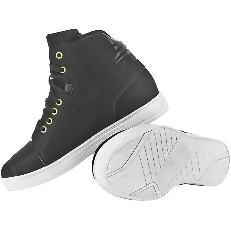 Speed and Strength Mad Dash Leather Shoes Black/White Womens - 10 - 880474 - Apparel