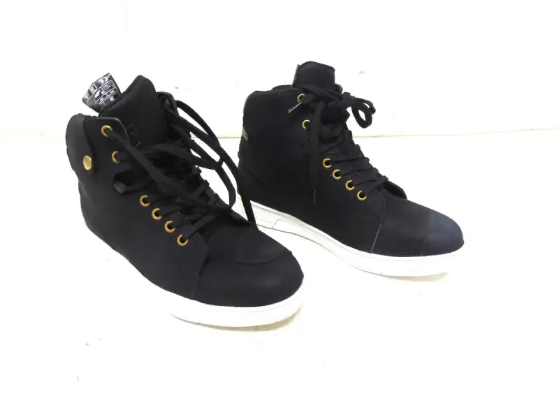 Black high-top Speed and Strength Mad Dash Leather Shoes for women