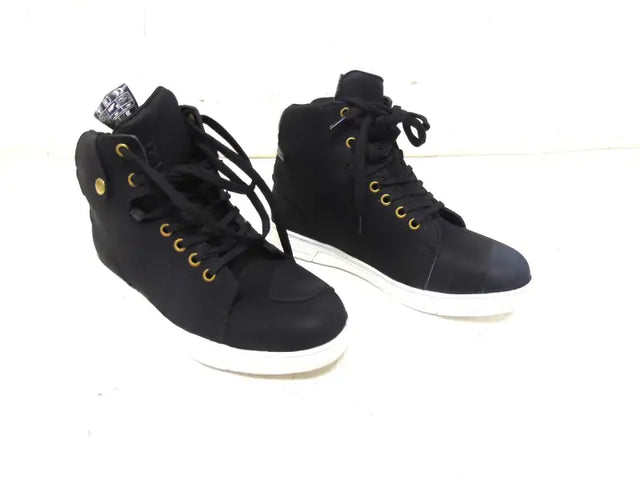 Black high-top Speed and Strength Mad Dash Leather Shoes for women