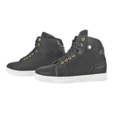 Black leather high-top sneakers from Speed and Strength Mad Dash Leather Shoes