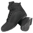 Speed and Strength Moment of Truth Leather Shoe in black, durable leather, padded insole, lace-up closure, size 11, sleek design.
