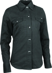 Dark armored moto shirt with chest pockets from Speed and Strength Speed Society line