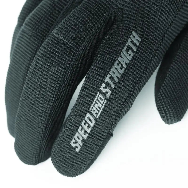 Speed and Strength 892350 Speed and Strength Speed Society Gloves Black Womens -XS - 892350
