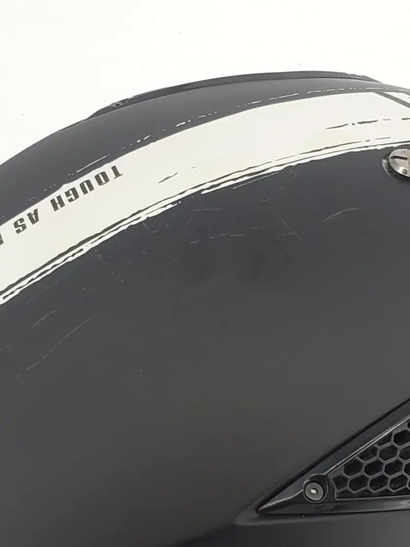 Speed and Strength SS2400 Tough As Nails Helmet Black/White - 2XL - 885540 - Misc Powersports