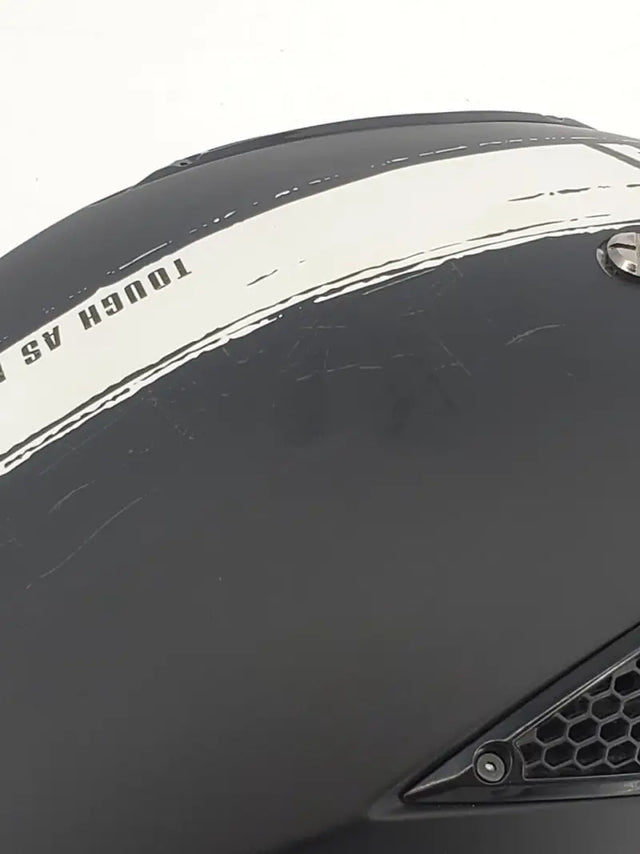 Speed and Strength SS2400 Tough As Nails Helmet Black/White - 2XL - 885540 - Misc Powersports
