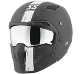 Speed and Strength SS2400 Tough As Nails Helmet Black/White - Small, durable construction, modern design, enhanced safety, comfortable fit.