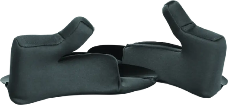 Black padded cheek pads from Speed and Strength SS900 Cheek Pads Grey Medium