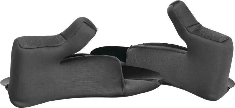 Black helmet cheek pads from Speed and Strength SS900 Cheek Pads Grey XL
