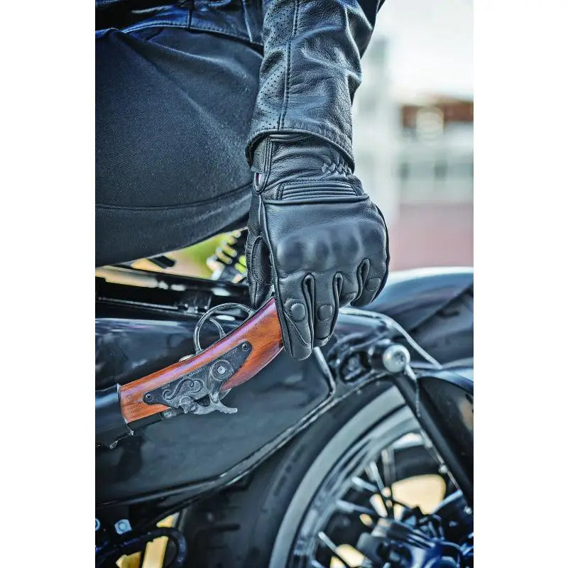 Speed and Strength 880465 Speed and Strength Throttle Body Leather Glove Black Womens - XS - 880465