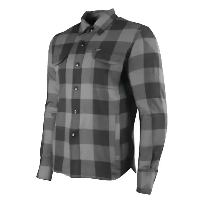 Speed and Strength True Grit Armored Moto Shirt Grey - Large - 889733 - Apparel