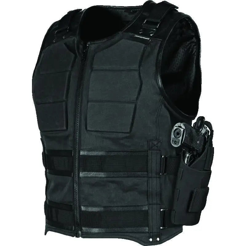 Speed and Strength 880134 Speed and Strength True Grit Armored Vest Black - XL