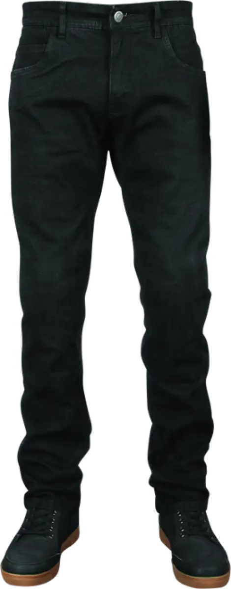 Black denim jeans and boots from Speed and Strength True Grit Denim Pant size 32x32