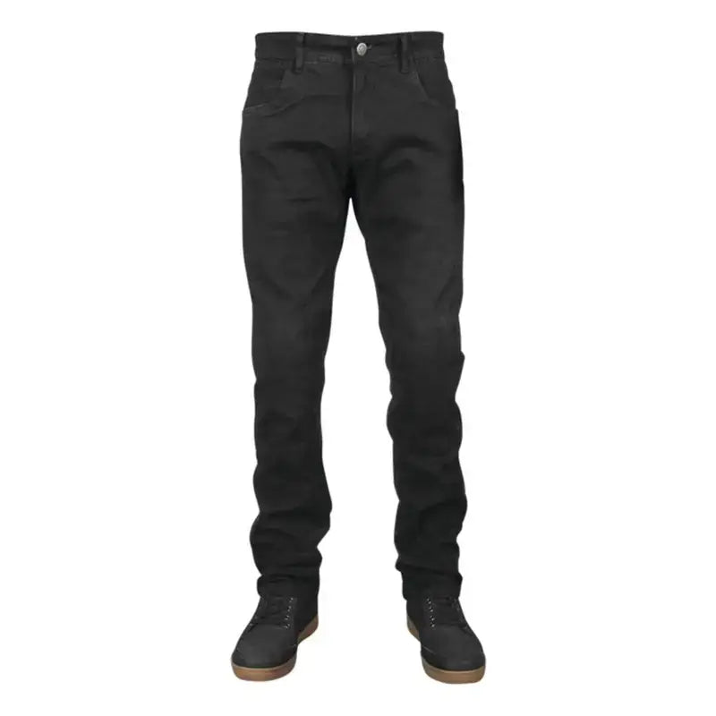 Black Speed and Strength True Grit Denim Pant with matching jeans and shoes