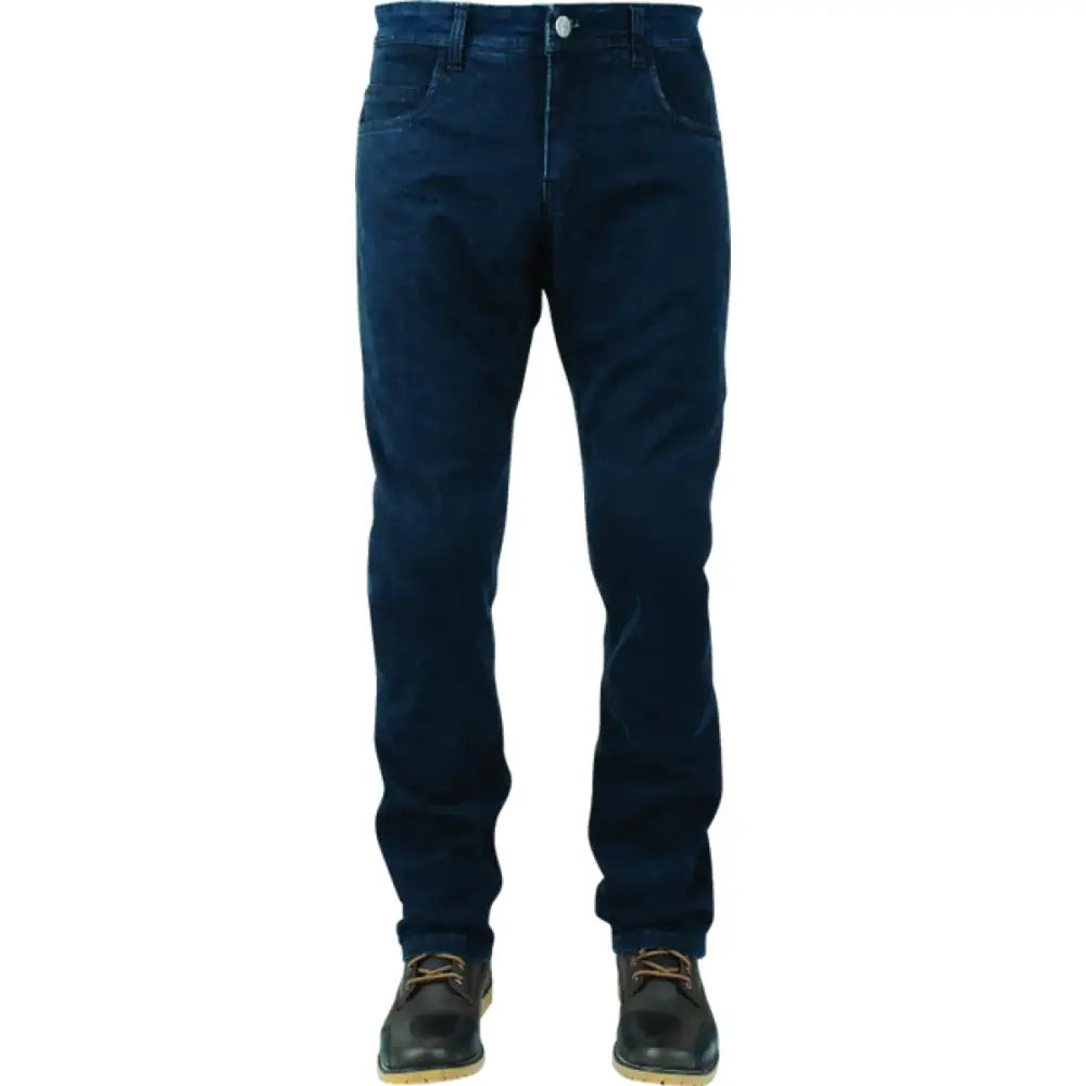 Dark blue denim jeans from Speed and Strength True Grit Denim Pant Black Size 36x34