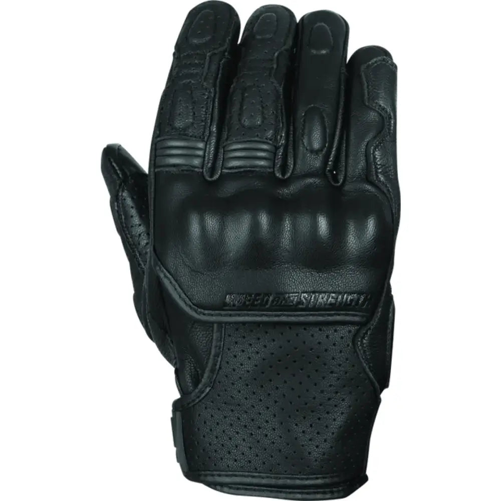 Speed and Strength Twist of Fate Leather Gloves Black/Red - Medium - 892321 - Safety