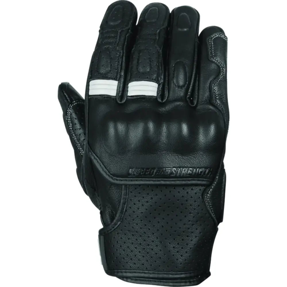 Speed and Strength Twist of Fate Leather Gloves Black/White - 2XL - 892329 - Safety